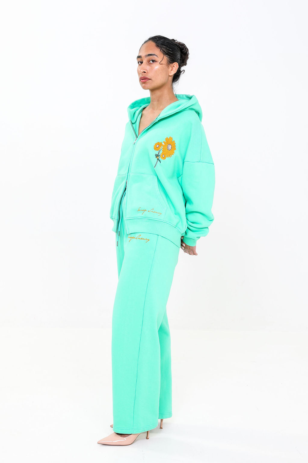 Green Hoodie